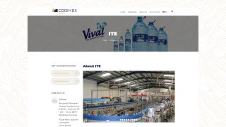 Codimex Groupe - A simulation of what detail pages look like / ITE