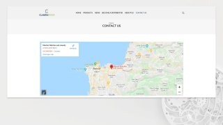 Claudia Koch Watches - Contact us page with embedded google maps and direction