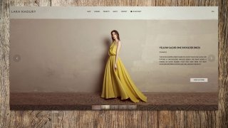 Lara Khoury Designer - full screen product image and description with add to cart