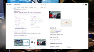 Multitech IT Store - Sitelinks and google my business showing on search results